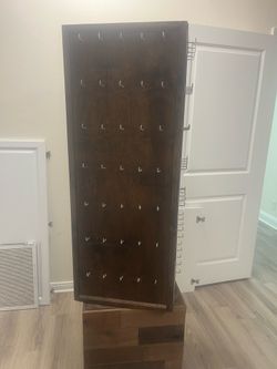 Wood display rack