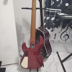 Charvel Pro-Mod San Dimas Bass JJ V Candy Apple Red