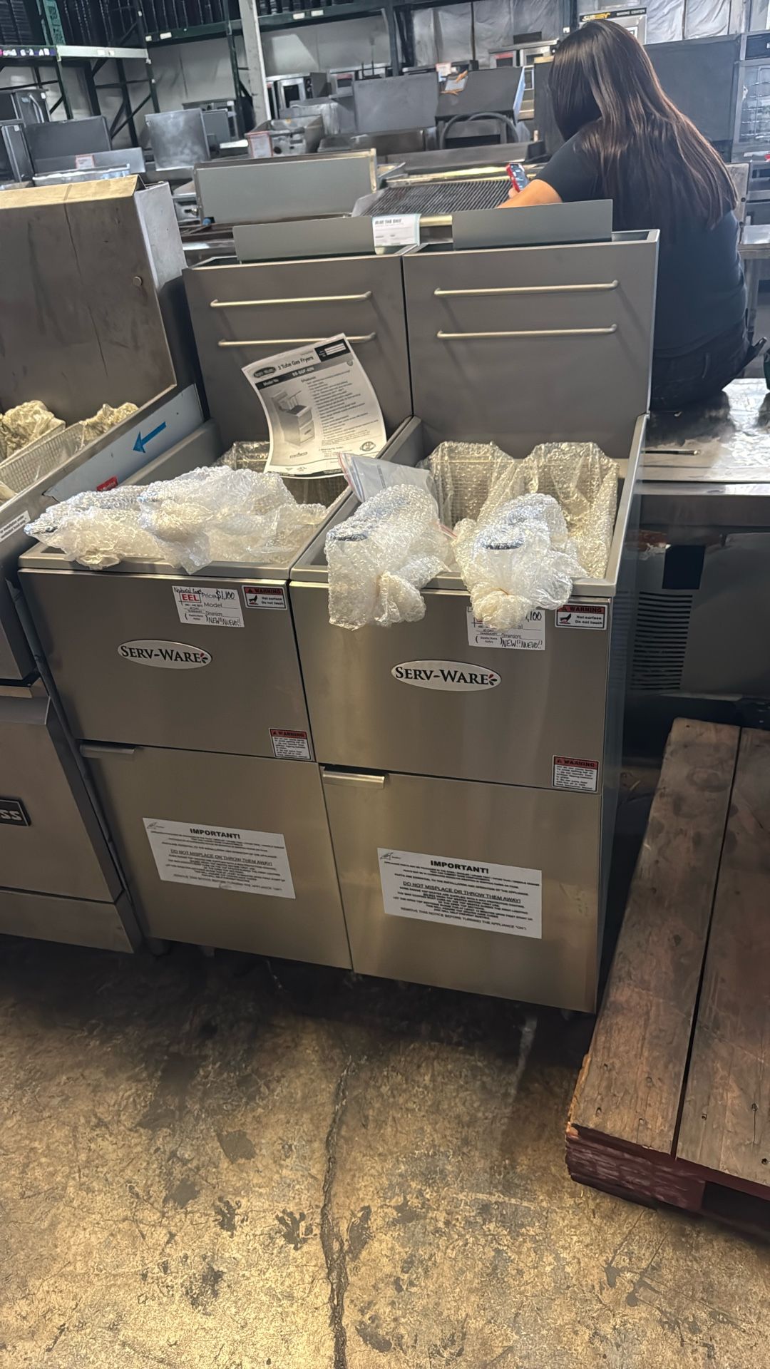 servware fryers