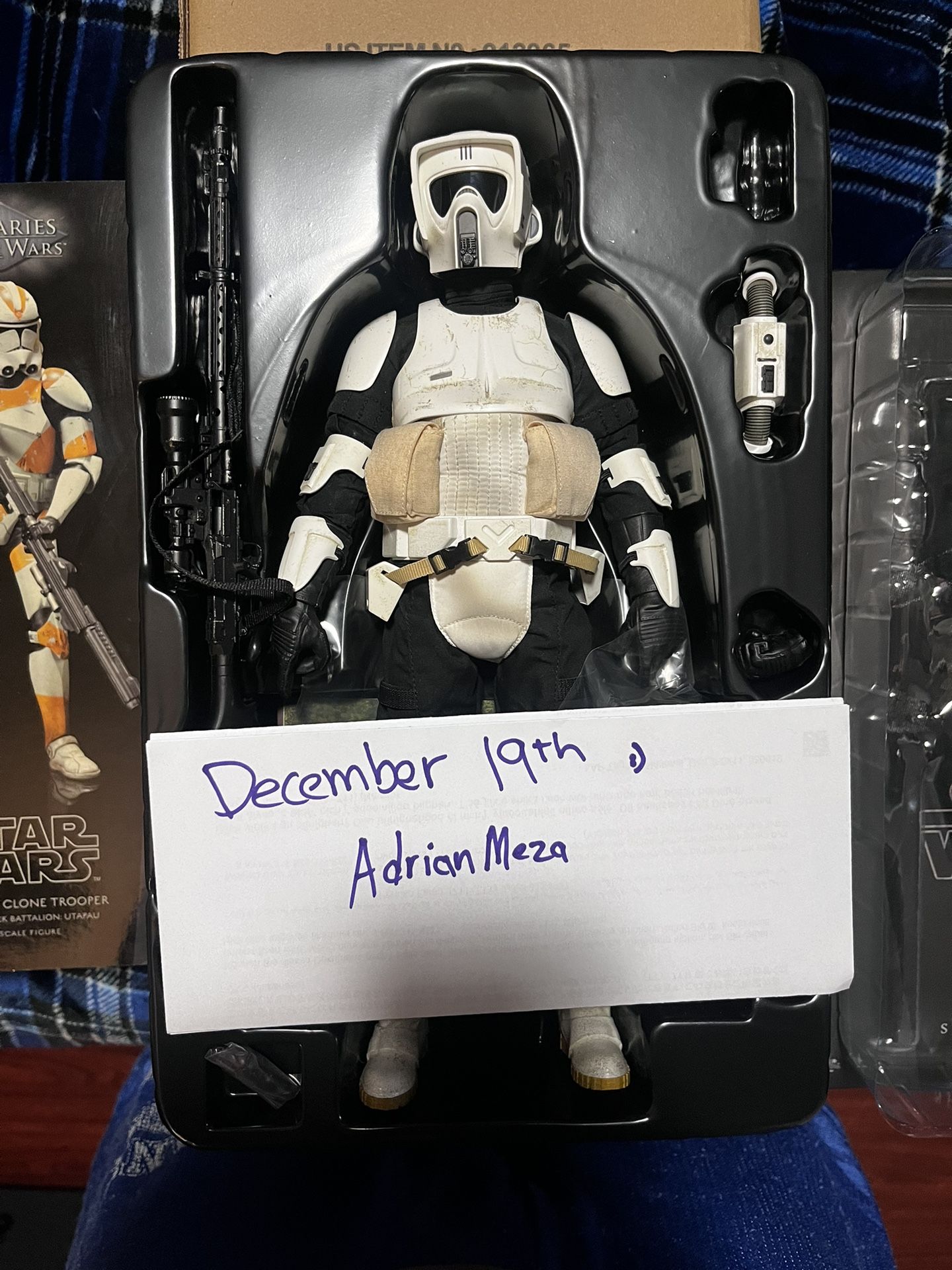 Star Wars ROTJ Scout trooper hot Toys 1/6