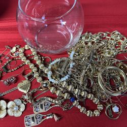 Vases Of Costume Jewelry $25 Each 