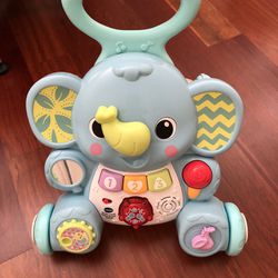 V-Tech Toddle & Stroll Musical Elephant Walker Baby Toy
