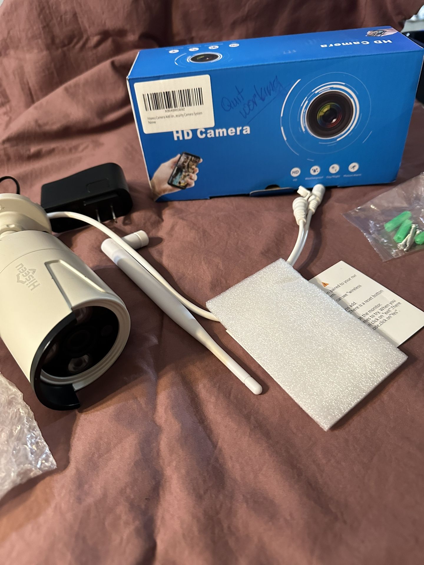 Video camera Just Stopped Working I Don’t Know Why $5.00