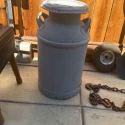 Antique Milk Container 