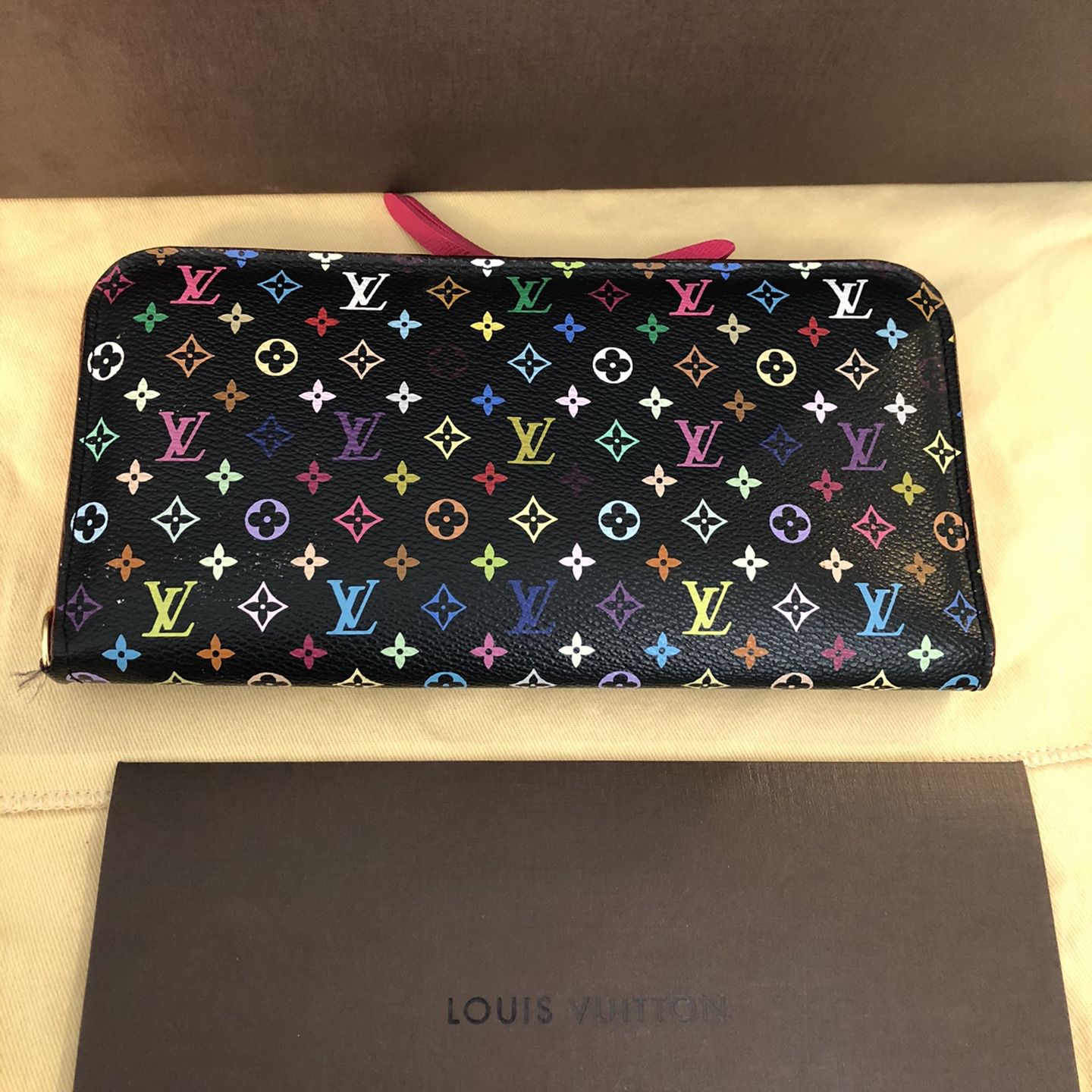 Louis Vuitton Multi Color Wallet 