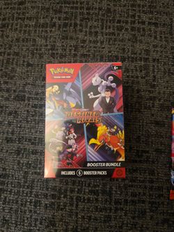 Pokemon Destined Rivals booster bundle