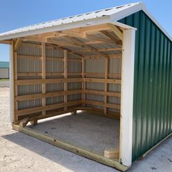 10x12 Run-in Shed | Goat Shelter | Financing Available