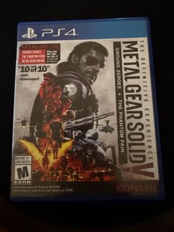 Metal Gear Solid V - PS4