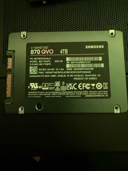 Samsung 870 QVO 4TB 2.5" SATA SSD