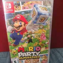 NINTENDO SWITCH MARIO PARTY SUPERSTARS  BRAND NEW FACTORY SEALED 