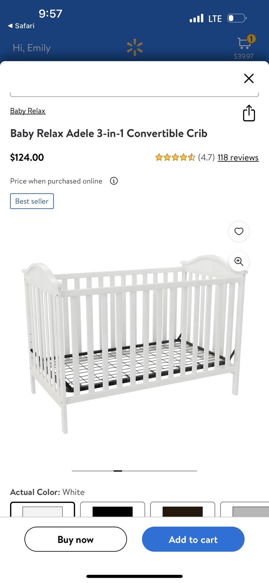 Baby Crib