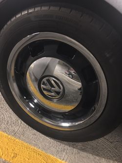 VW 17” hubcap trade