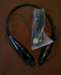 LG Bluetooth Headphones (Black)