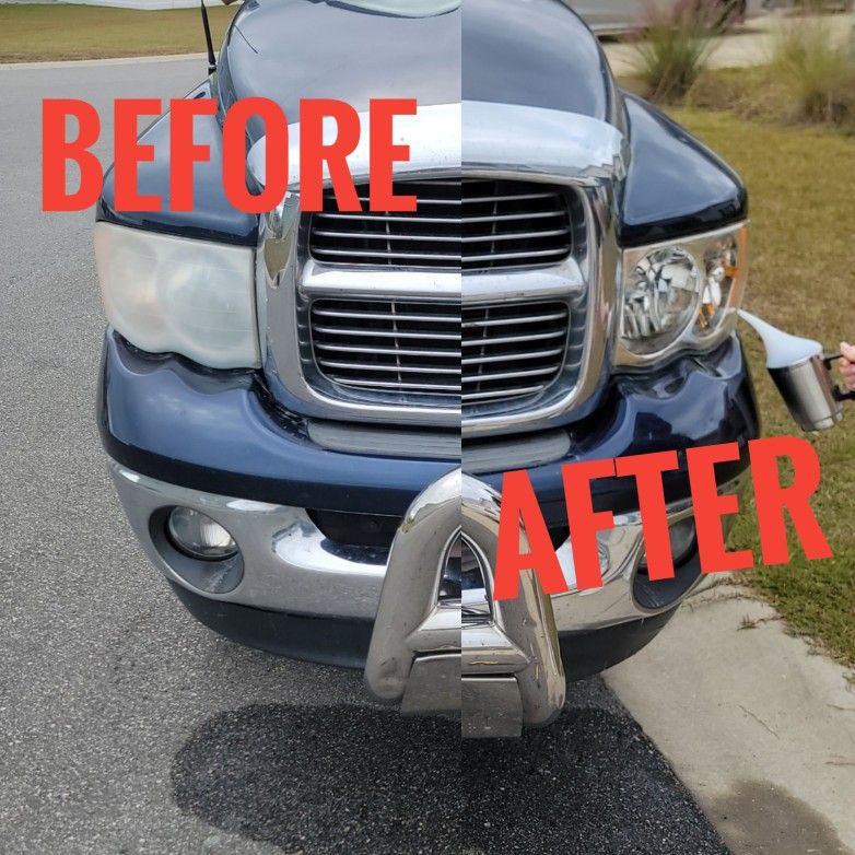 🌟 Headlight Polishing & Restoration Service 🌟