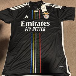Adidas Benfica soccer jersey