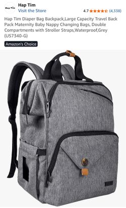 Diaper backpack