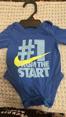 0-3 months Nike onesie