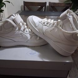 White Nikes 