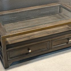 Coffee Table with Storage Drawers