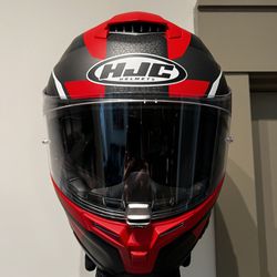 HJC Motorcycle Helmet - RPHA 70 ST Kosis Helmet (X-Large) (Black/RED)