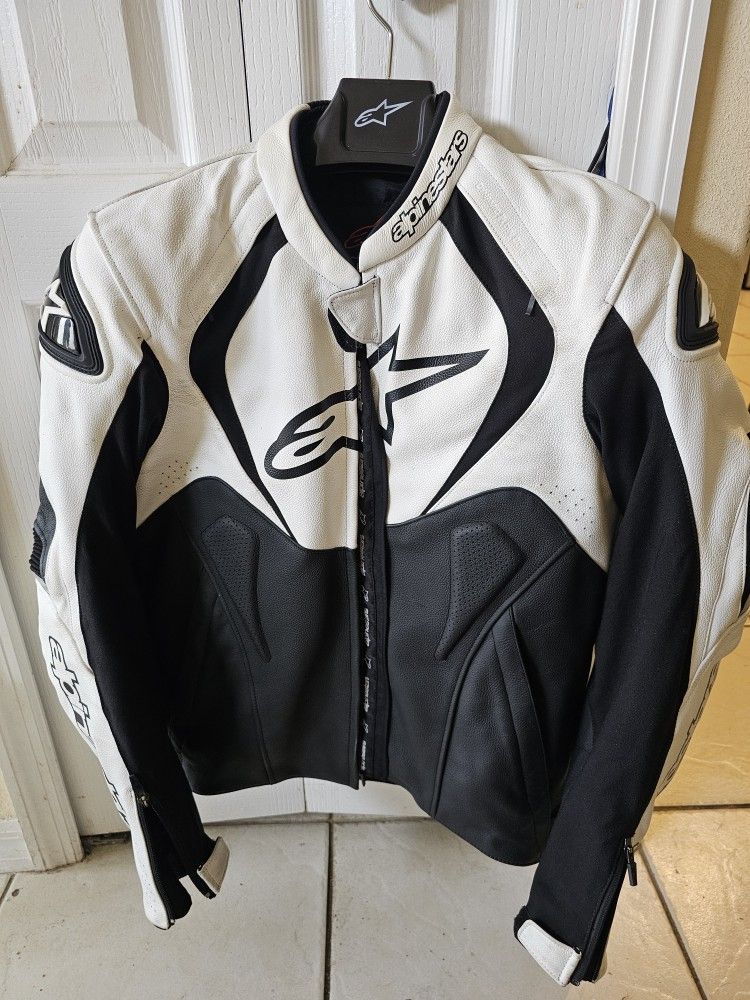 Alpinestars Jaws Leather Riding Jacket 