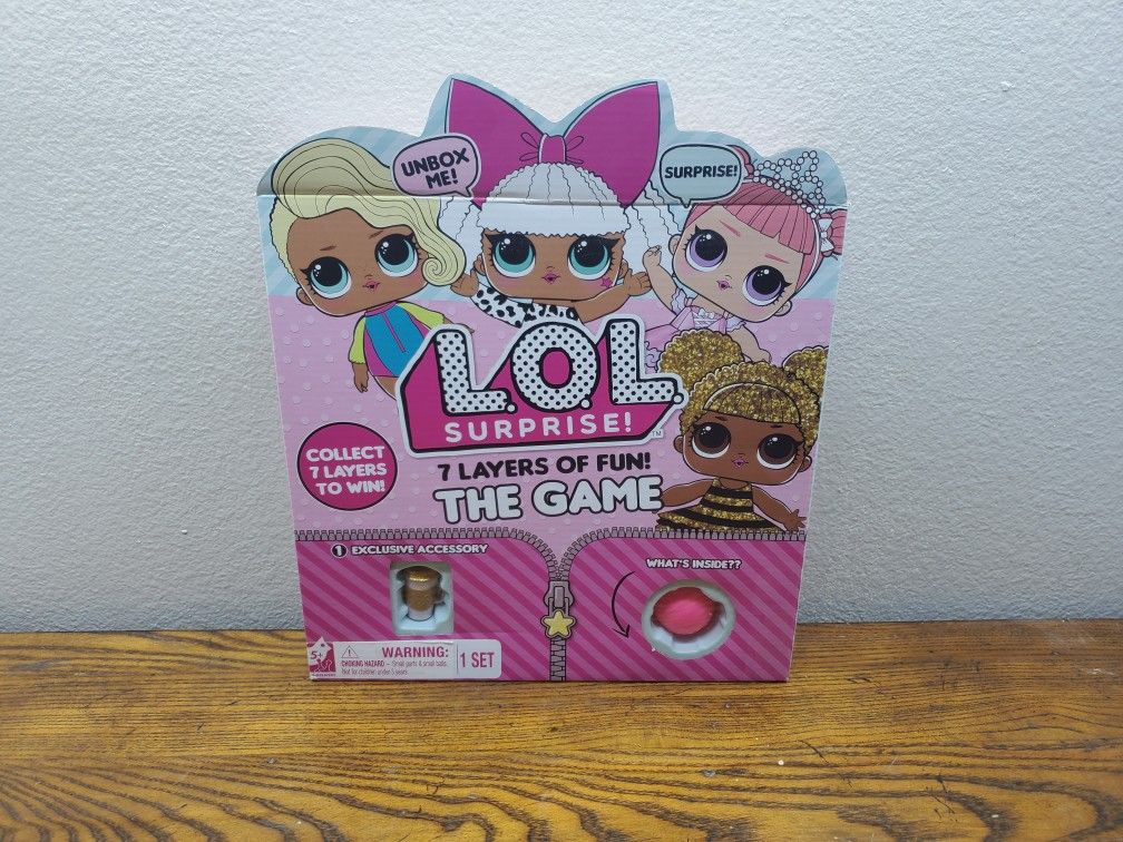 L.O.L Surprise 7 Layers of Fun The Game, LOL Board Game