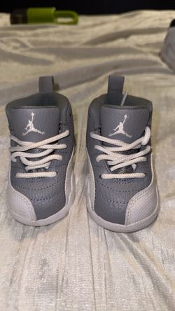 Grey and white Jordan’s