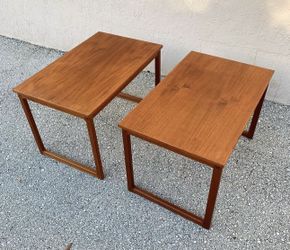 Wood End Tables