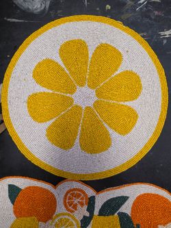 Table runner and two placemats