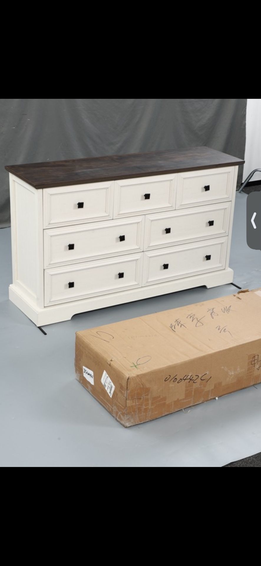 Black Walnut Dresser – 53.9” Wide – Brand New