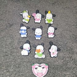Pochacco Croc Charms Each Bundle $5