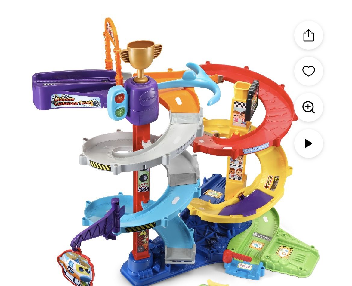 corkscrew racetrack for cars