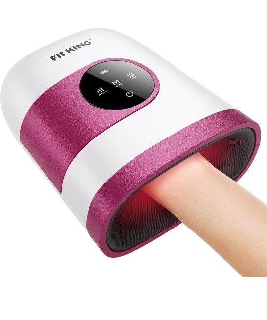 Hand Massager with Heat for Hand Massage and Circulation - Cordless & Portable & Touch Screen - Ideal Gifts for Women Mom Wife Friends - FSA HSA Eligi