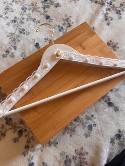 Gorgeous handcrafted bridal hanger