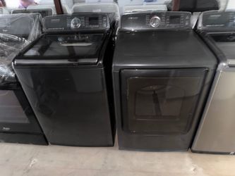 Samsung washer and gas dryer 5.0/7.4 cuft