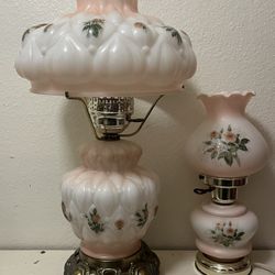 Hurricane Lamps (GWTW) Gone With The Wind style