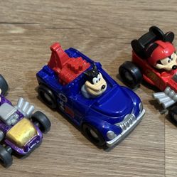 2016 Mattel Disney’s Roadster Racers Die Cast Set of 3