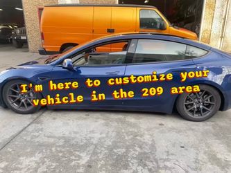 Customize your vehicle
