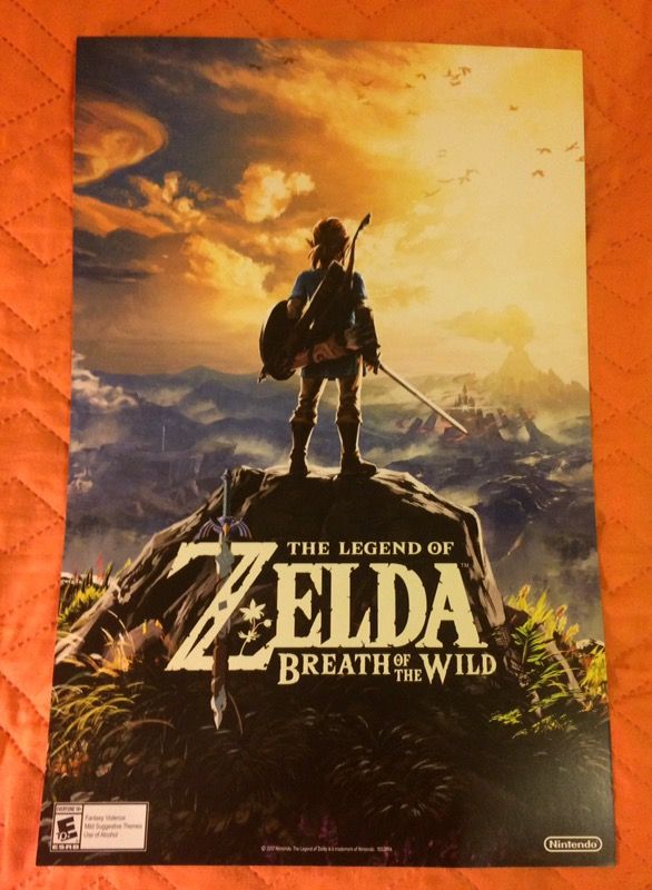 Nintendo Switch Mega Bundle! Includes special edition Zelda BOTW and Pro Controller -With bonus exclusive Zelda BOTW poster!