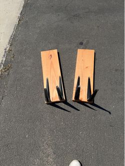 Set of 2 Wood Wall Shelves- 26”L x 8”W