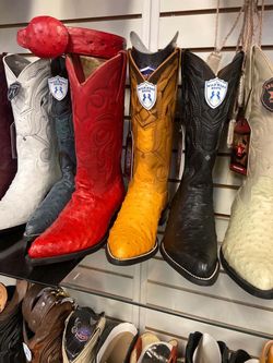 Botas vaqueras de Piel Original horma clasica