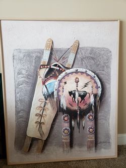 Southwestern Style Painting 50' x 40'