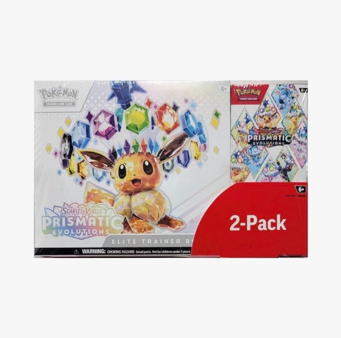 prismatic evolutions pokemon 2 Pack