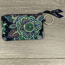 Vera Bradley ID Holder Carrier & Coin Pouch 