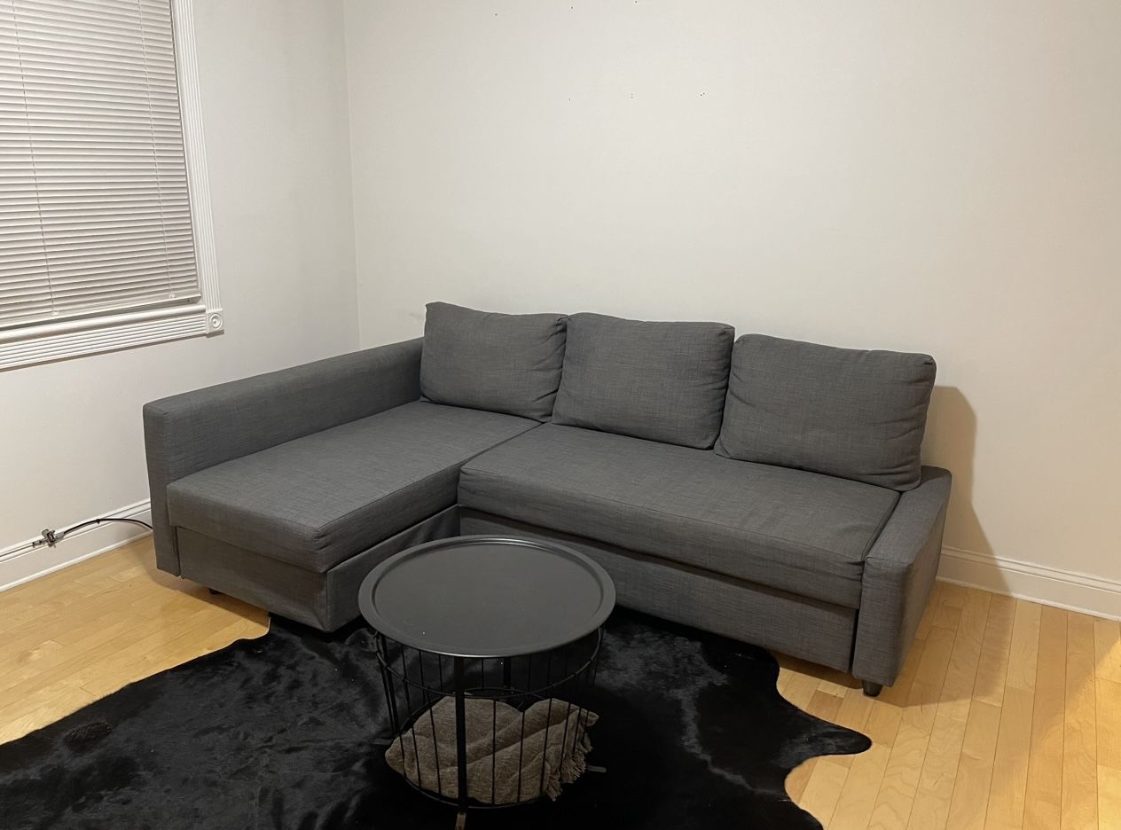 Gray Couch Futon