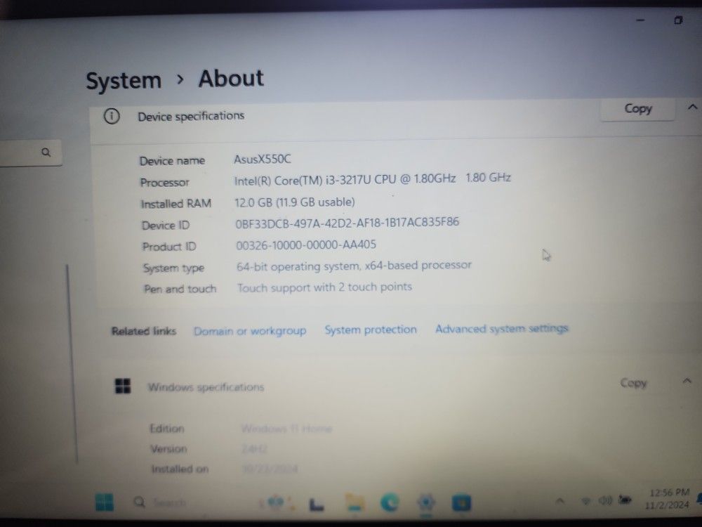 Asus Laptop 15.6"