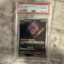 Jp Spiritomb Psa 10