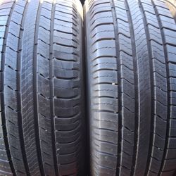 2 used Tires 225/65r17 michelin 🤑free Installation and balance ‼️ financing available ‼️ 