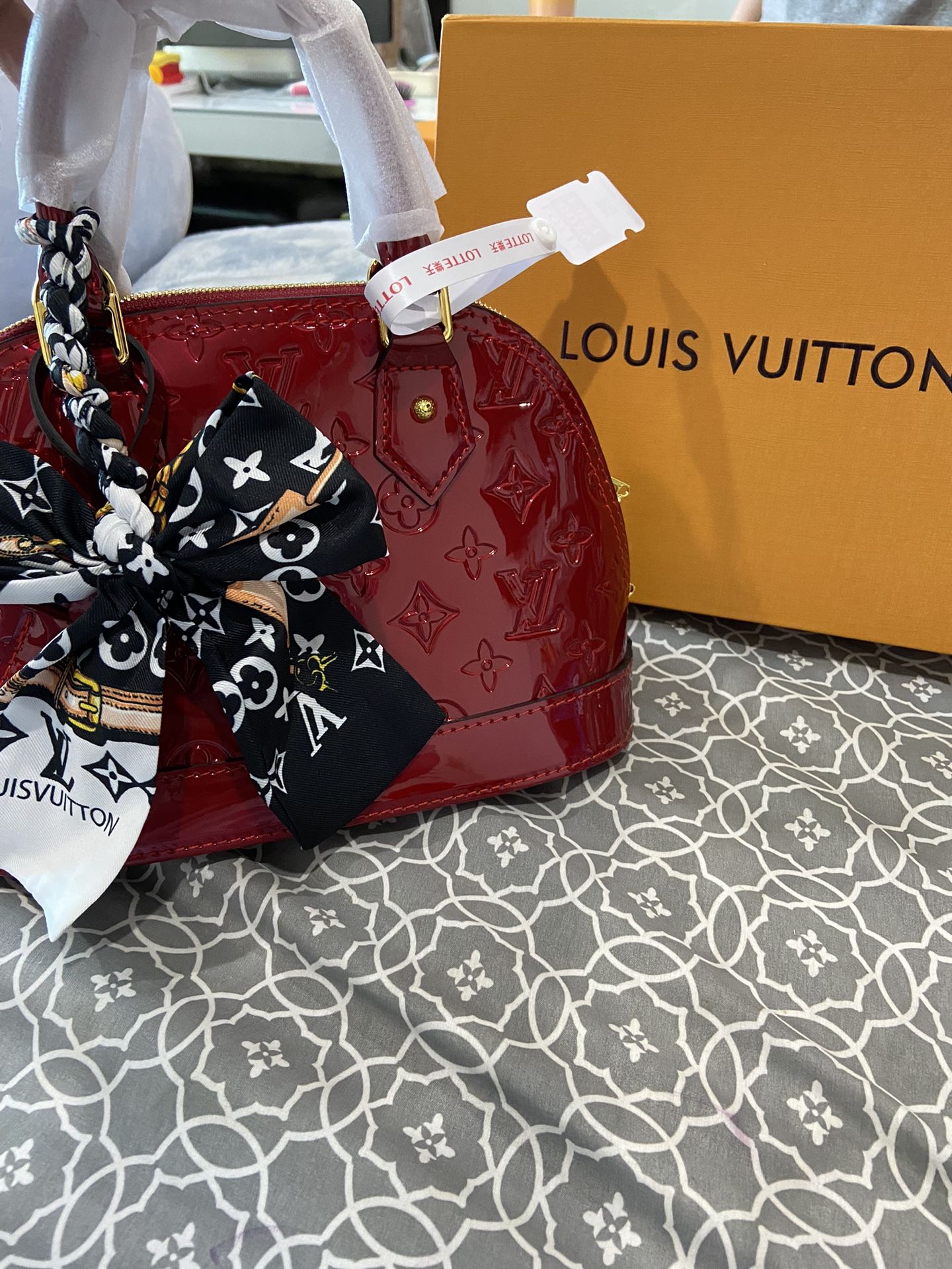 Selling Red Louis Vuitton Handbag