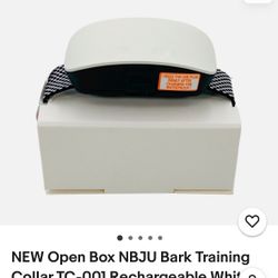 Bark Training Collar TC-001 Rechargeable Whit